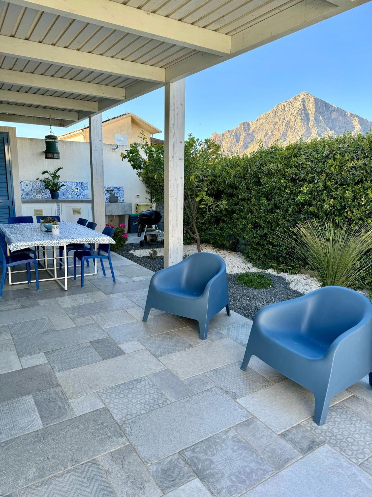 Villa Atena Baia Cornino Кустоначи Экстерьер фото